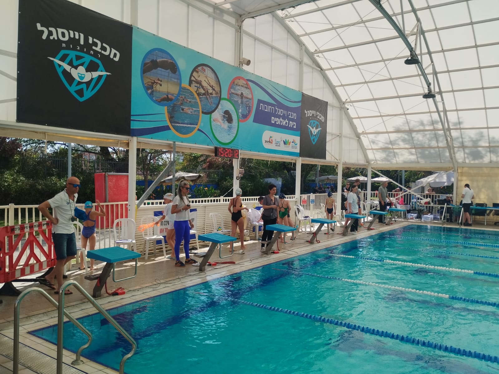למעלה מ-220 שחיינים ושחייניות באליפות גיל 11-10 באזור הדרום